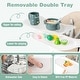 preview thumbnail 11 of 30, 6-in-1 Baby High Chair with Removable Dishwasher and Safe Tray - 24.5" x 23" x 35.5"