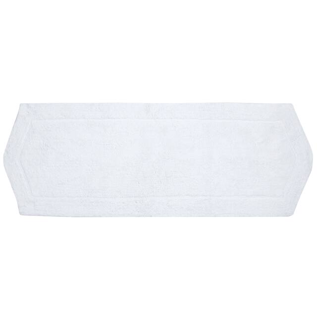 Home Weavers Waterford Collection Absorbent Cotton Machine Washable and Dry Runner Rug
