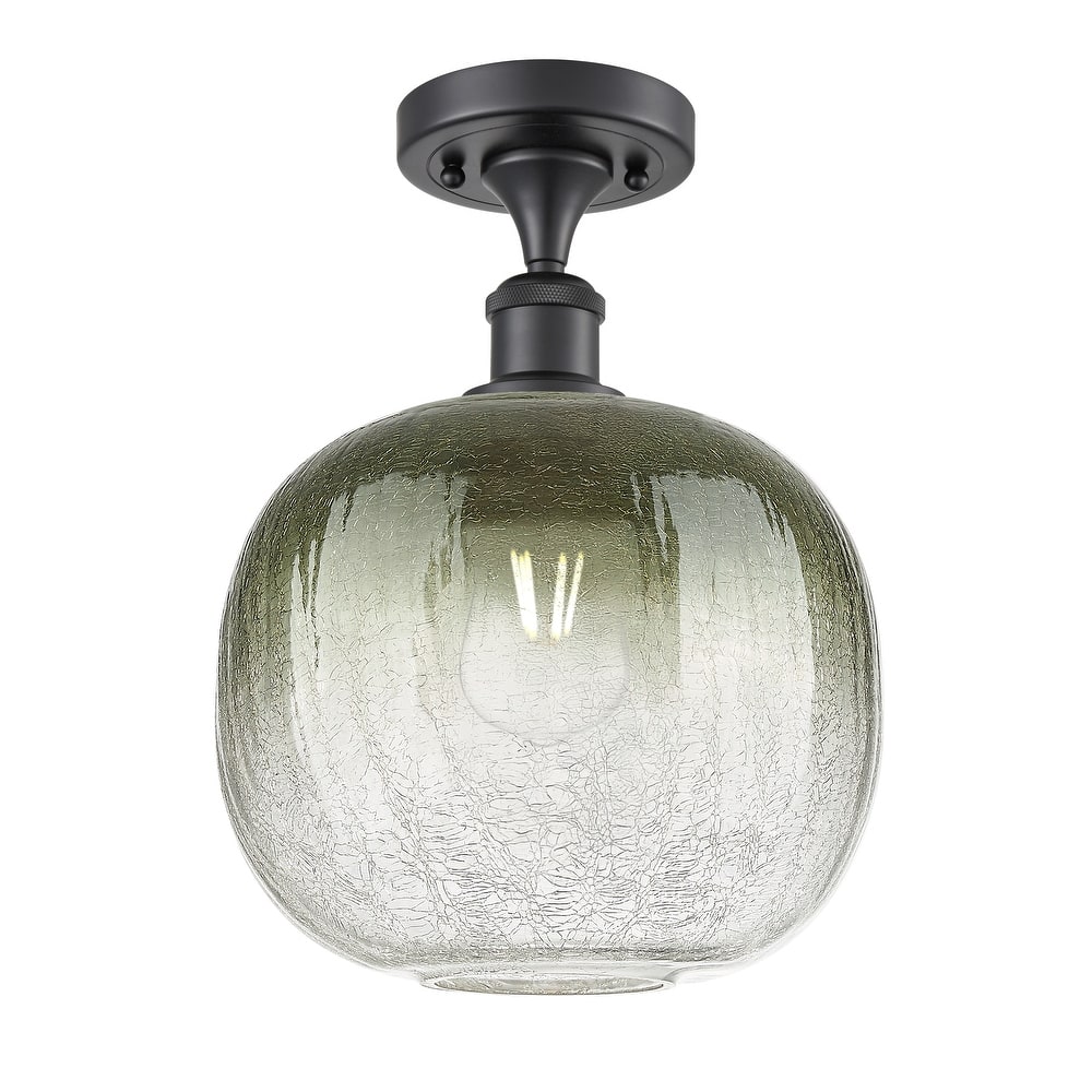 Innovations Lighting Endless Possibilities Ballston - Brookhaven Sphere - 1 Light 11" Semi-Flush Mount