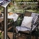 preview thumbnail 7 of 15, Outsunny Set of 2 Outdoor Glider Chairs, Porch & Patio Rockers for Deck with PE Rattan Seats, Steel Frames
