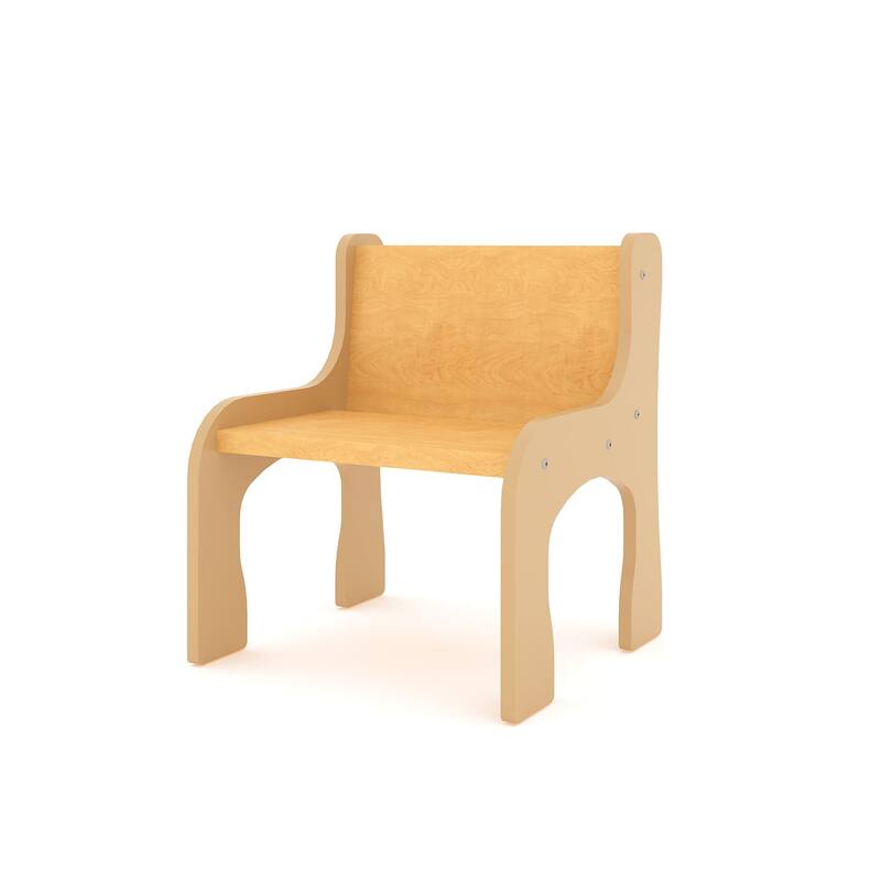 Tot Mate 8" Laminate Activity Chair Pack of 2, Assembled