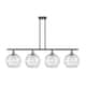 Option Black Antique Brass / Clear Deco Swirl