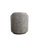 preview thumbnail 7 of 5, Faux Leather Upholstered Swivel Chair, Grey - 24.4"L x 27.8"W x 30.3"H