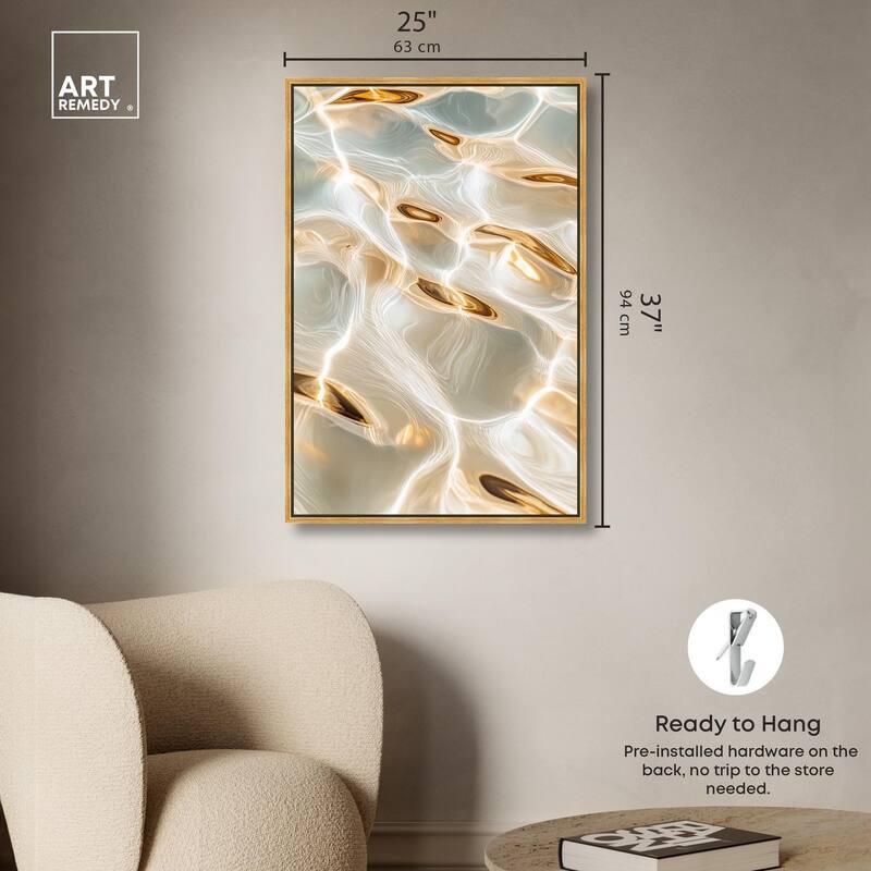 Light Reflections I Canvas by Art Remedy