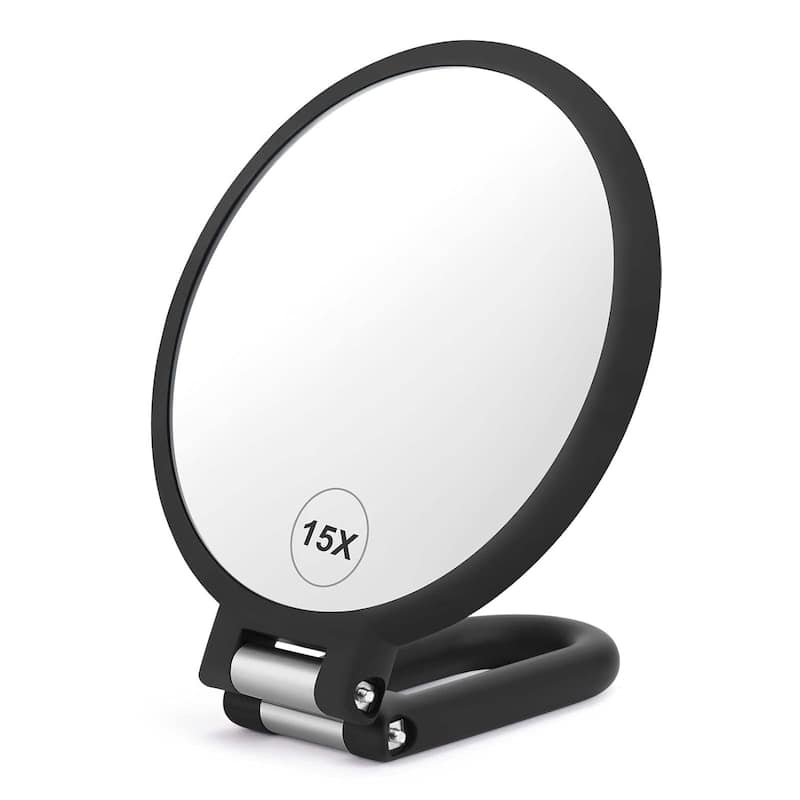 15.43 x 10.24 x 2.13 3 Color Lighting Dimmable Cosmetic Mirror