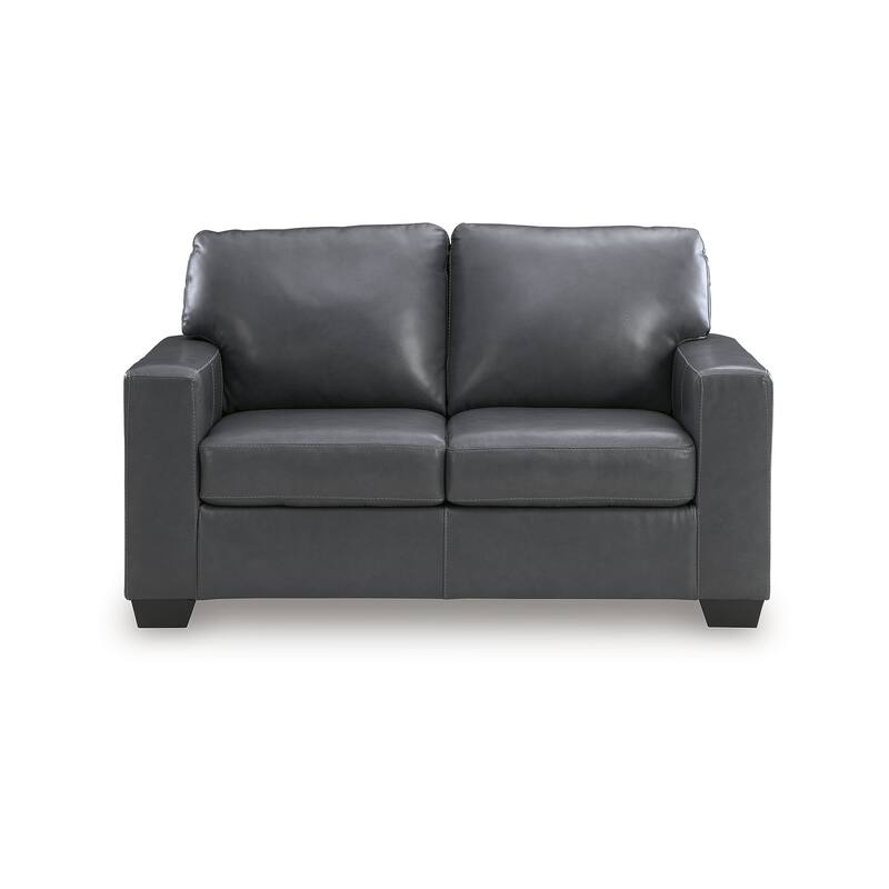 Signature Design by Ashley Bolsena Gray Loveseat - 62" W x 38" D x 36" H