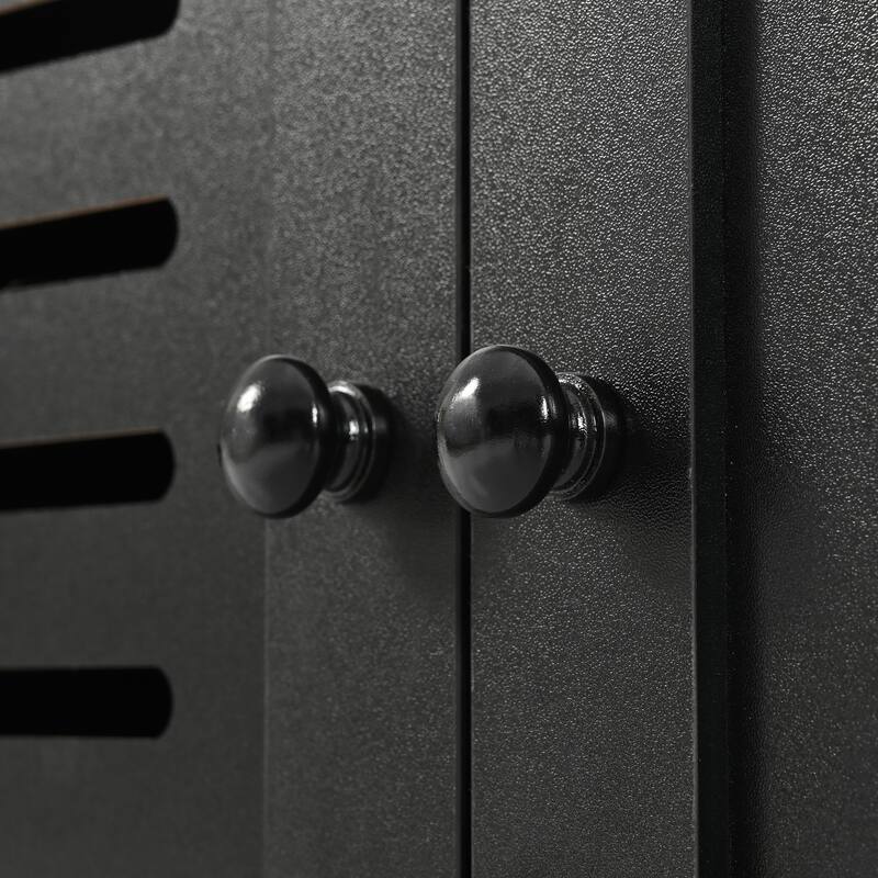 Entry Cloak Rack Cabinet with Storage