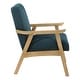 preview thumbnail 82 of 85, Weldon Mid-Century Fabric Upholstered Chair