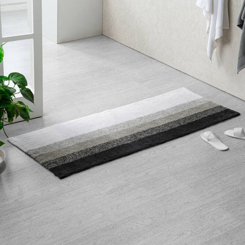 MH London Avebury Stripe Cotton Bath Mat