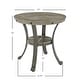 preview thumbnail 11 of 9, Linon Franklin Industrial Round Side Table