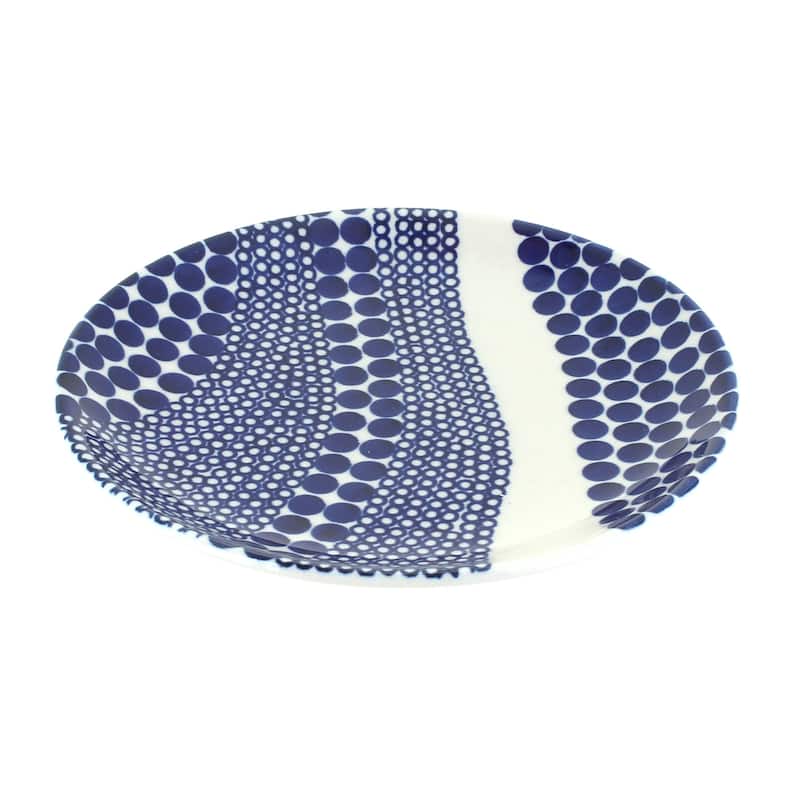 Blue Rose Polish Pottery Zaklady Dessert Plate - Zara