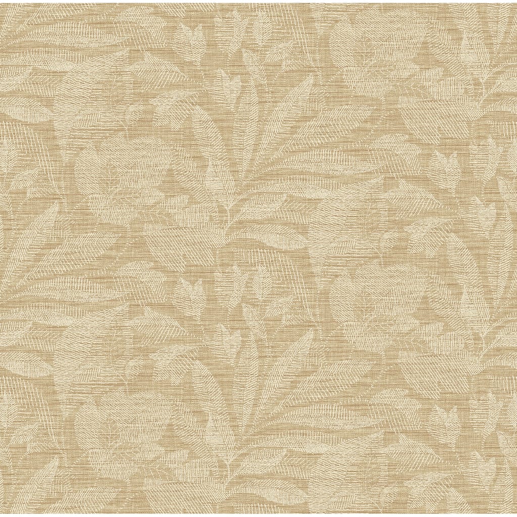A-Street Prints Lei Wheat Leaf Wallpaper