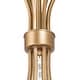 preview thumbnail 10 of 12, LALUZ Modern Farmhouse 6-Light Chandelier Crystal Drop Candle Light for Dining Living Room - Dia. 24" x H 21"