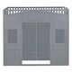 preview thumbnail 28 of 30, Twin Size Solid Wood House Loft Bed with Ladder & Wardrobe
