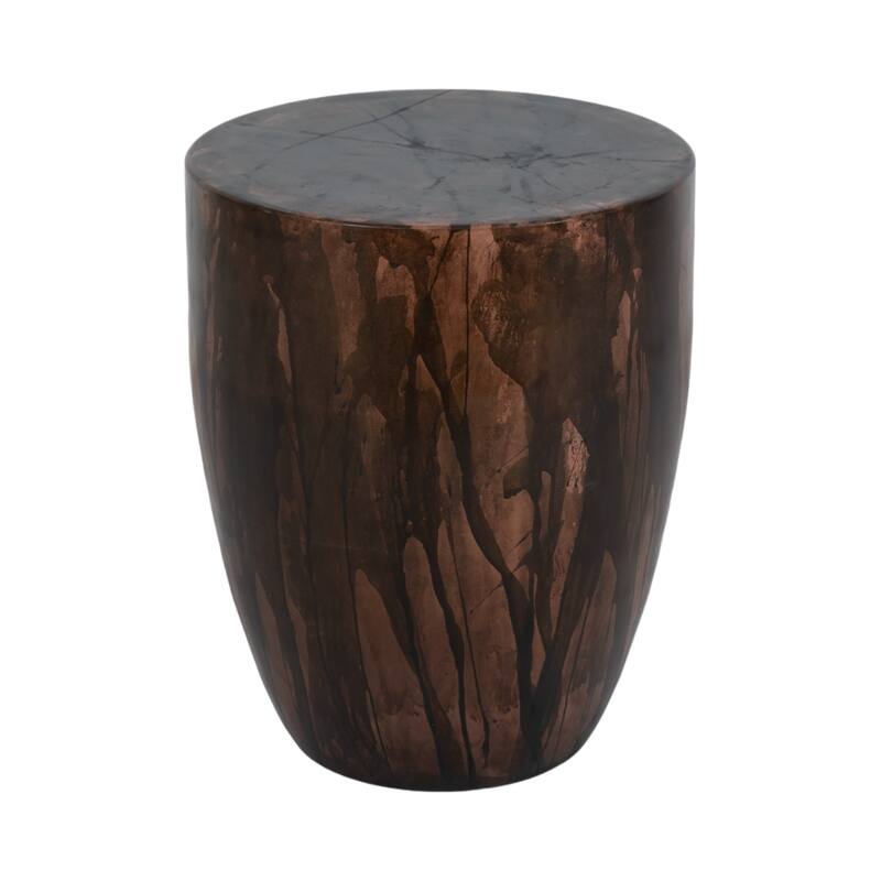 Sagebrook Home 19" Lasalle Metal Accent Table, Bronze, 19"H - 15" x 15" x 19"