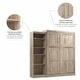 preview thumbnail 12 of 54, Pur Queen Murphy Bed with Storage Unit (90W) by Bestar