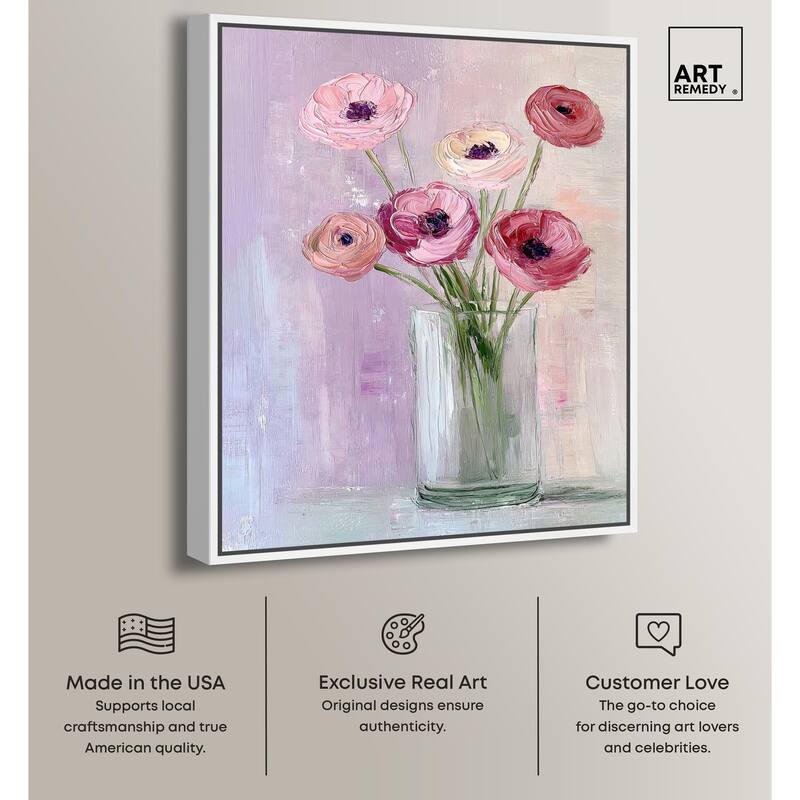 Glass and Grace Canvas by Art Remedy
