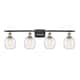 Option Deco Swirl / Black Antique Brass Finish