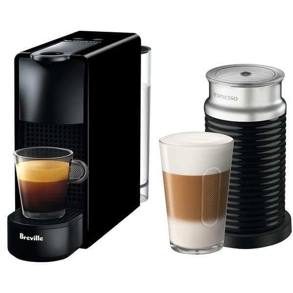 Nespresso Essenza Mini SingleServe Machine in Piano Black and