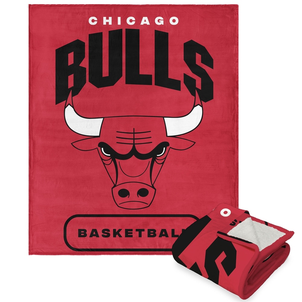 NBA High Block Silk Touch Sherpa Throw Blanket