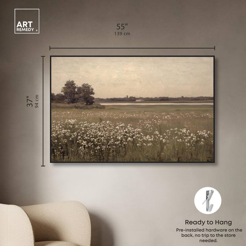 Hazy Day Canvas by Art Remedy
