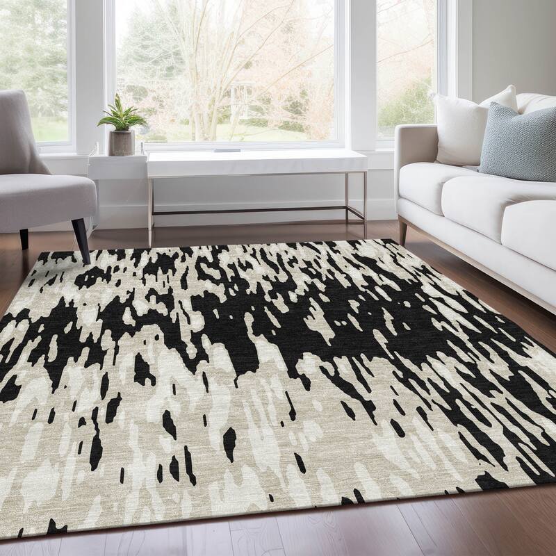 Premium Washable Super Soft Abstract Modern Mayfield Rug
