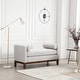 preview thumbnail 20 of 29, 53.5"W Elegant Upholstered Bench with Pillows for End of Bed, Bedroom, Living Room