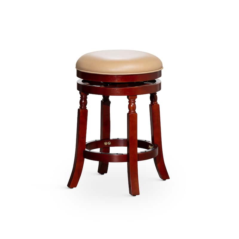 DTY Indoor Living Palmer Lake Backless Swivel Counter or Bar Stool