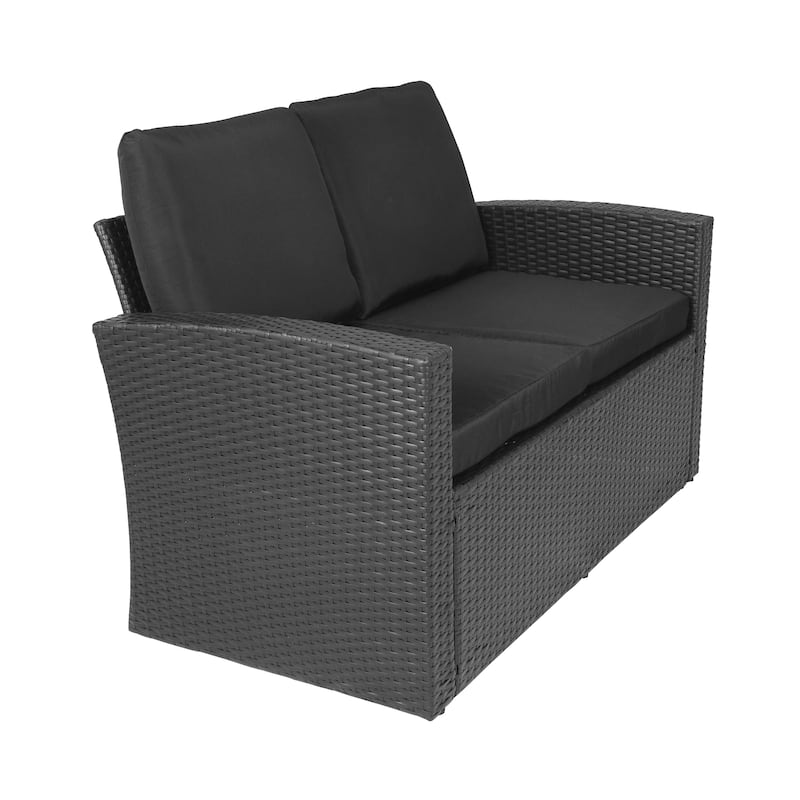 Atlas 4-piece Outdoor Cushioned Patio Furniture Set