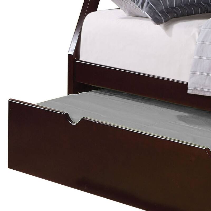 Farley Twin Over Full Bunk Bed with Storage Ladder and Trundle