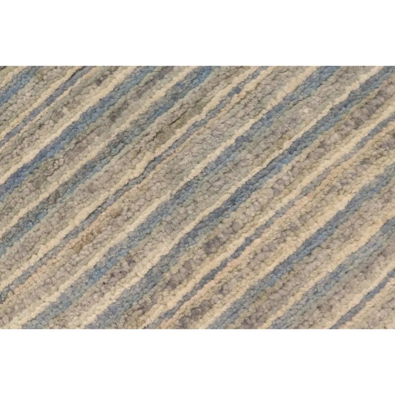 Vintage Inspired Gabbeh Floral Medallion Hand Knotted Area Rug