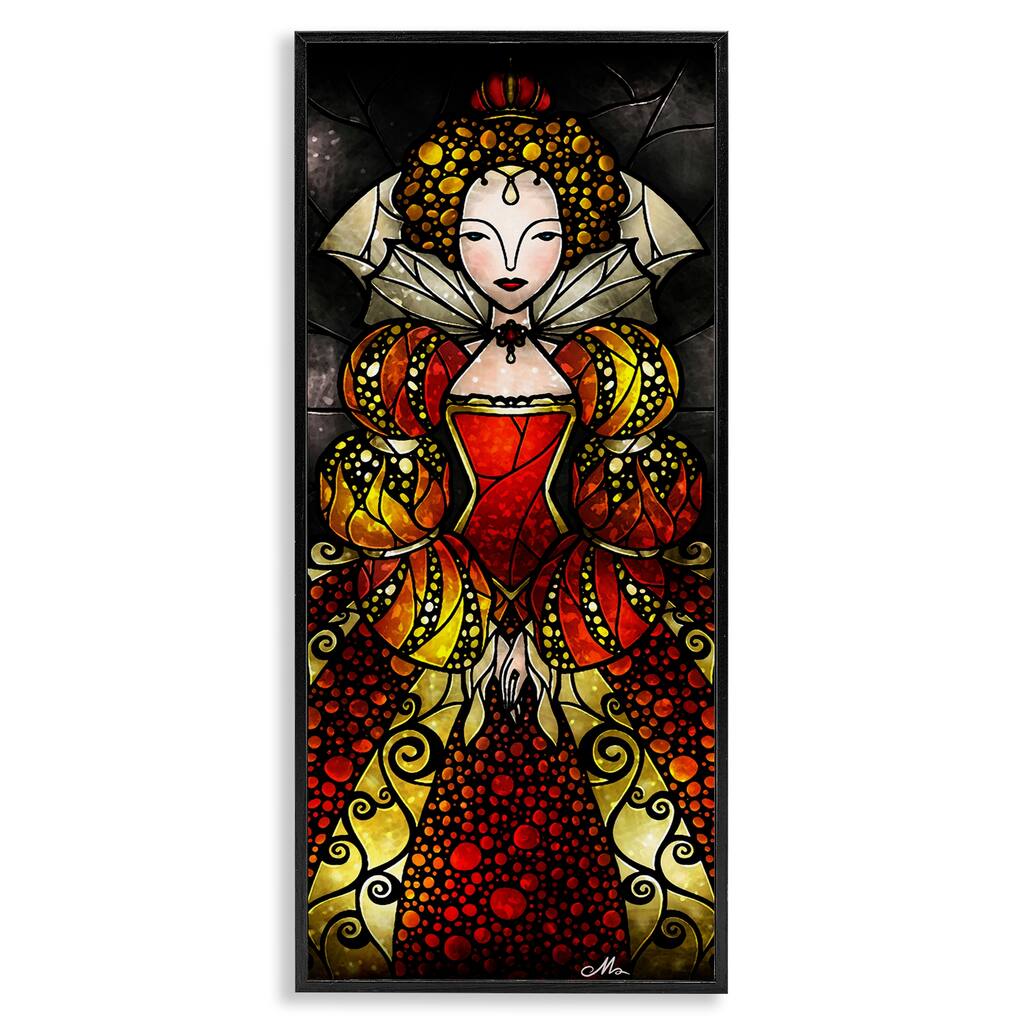 Stupell Royal Elizabeth I Portrait Framed Giclee Art Design By Mandie Manzano