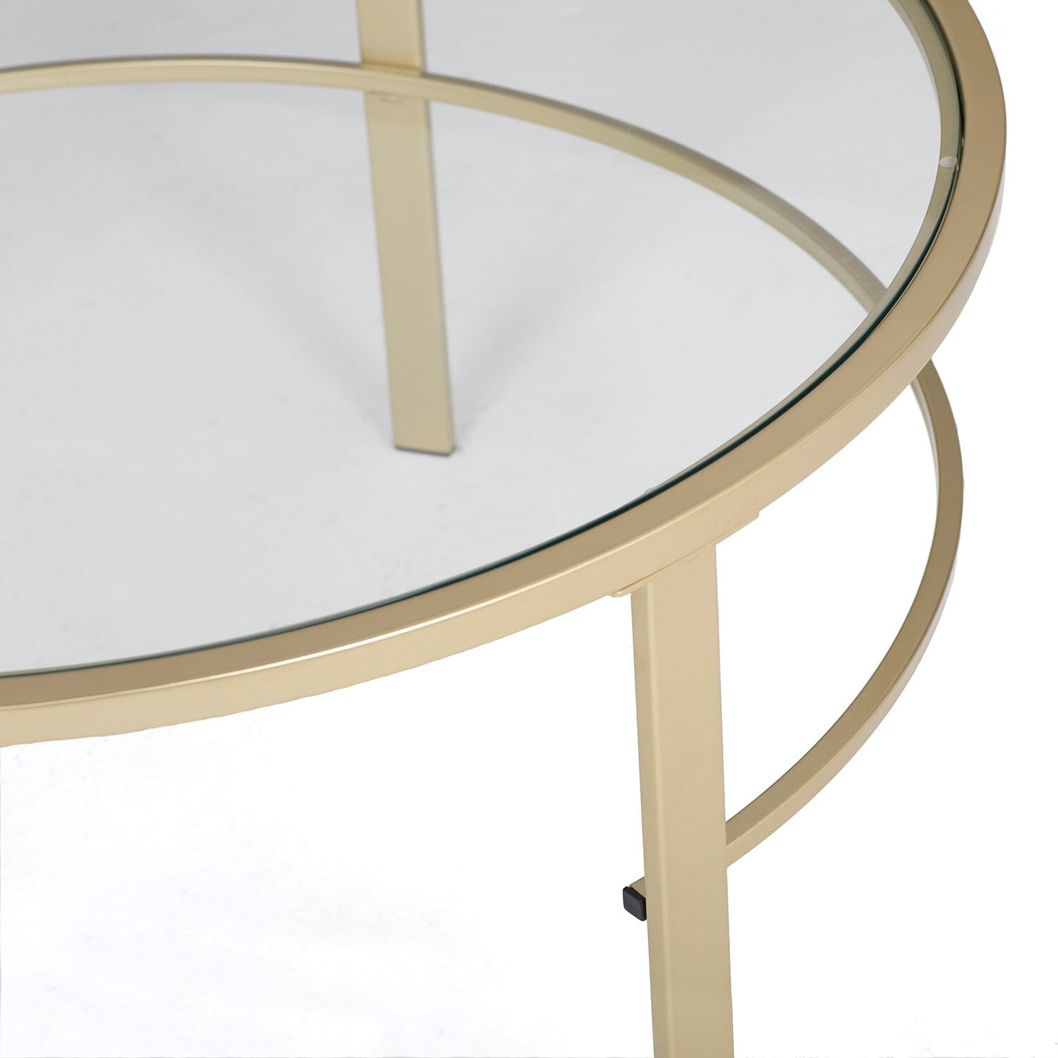 Shop Offex Home Corbel Modern Round Nesting Coffee Table Set In
