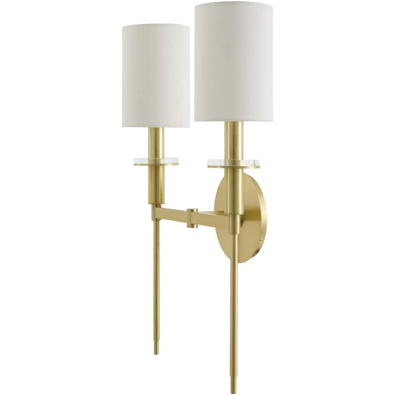 Livabliss Milunef Modern Wall Sconce - Brass