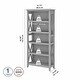 preview thumbnail 70 of 81, Key West 5 Shelf Bookcase by Bush Furniture