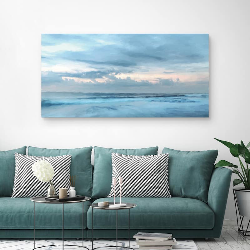 Dewey Beach Abstract by Lori Deiter Canvas Art Print