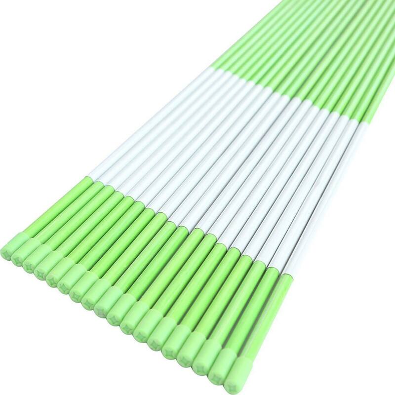 36 in. Reflective Driveway Markers Driveway Reflectors, Green (20-Pack)