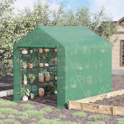 8' X 6' X 7' Portable Water/uv Walk-in Greenhouse