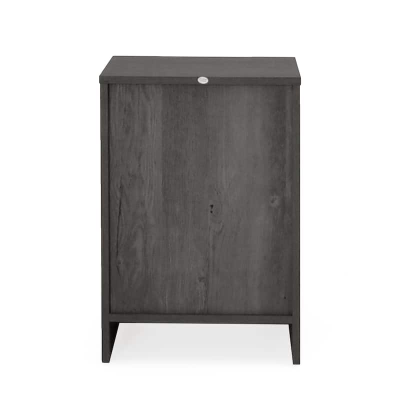 Danbury Rustic 2 Drawer Nightstand by Christopher Knight Home