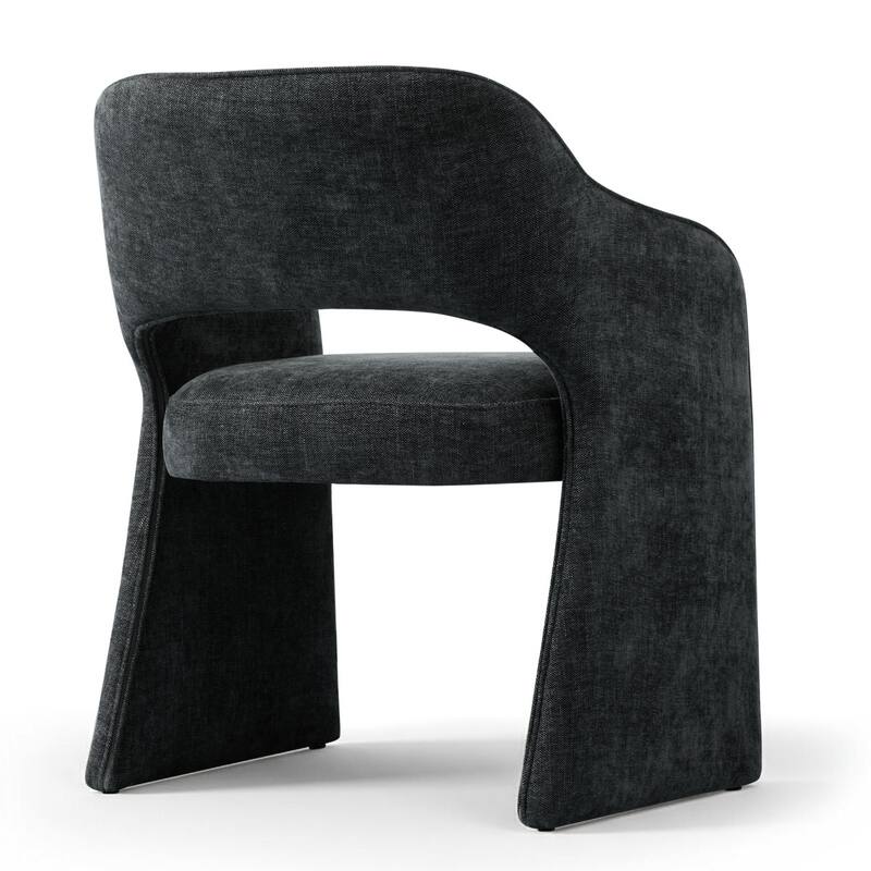 Upholstered Fabric Dining Armchair (Set of 2)