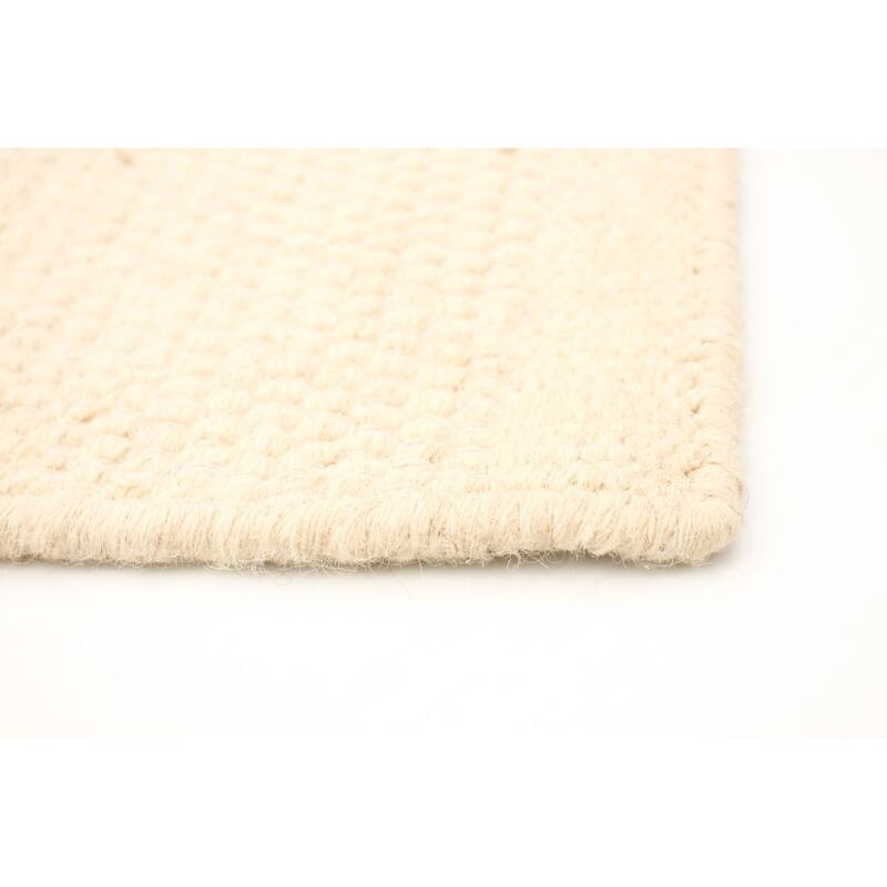 ECARPETGALLERY Hand Loomed Bungalow Wool Dhurrie