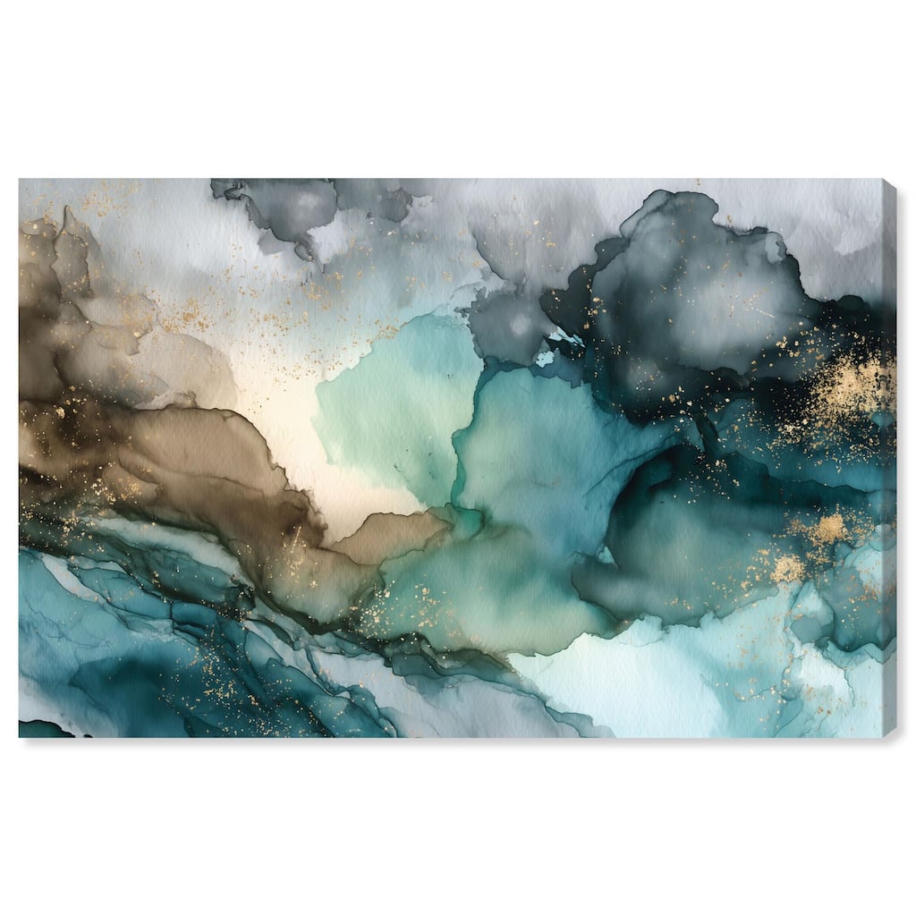 Veiled Inlet Canvas by Art Remedy, Gallery Wrapped
