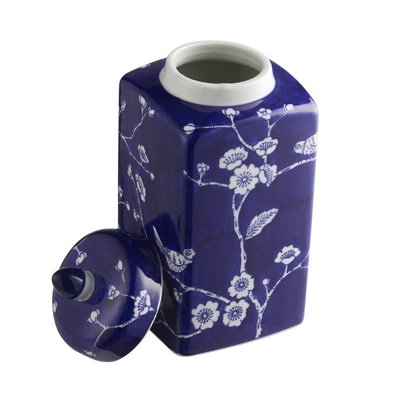 Handmade Ceramic Accent Decorative Ginger Jar