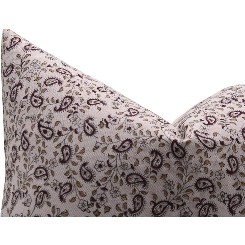 Fabdivine Cotton Bohemian Block print pillow Cover