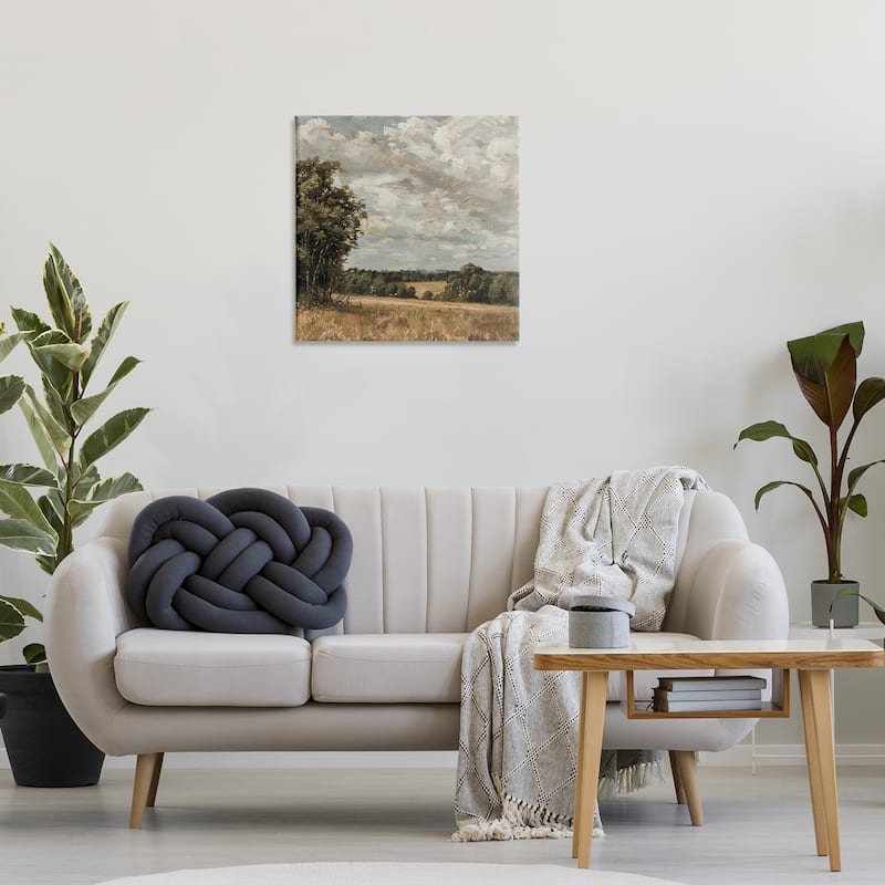 Stupell Clouds Over Country Scenery Canvas Wall Art Design By LSR Creative Studio
