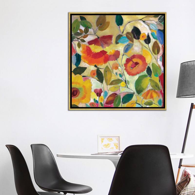 iCanvas "Garden Fantasie" by Kim Parker Framed Canvas Print