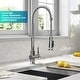 preview thumbnail 46 of 176, Kraus Britt Commercial 3-Function 1-Handle Pulldown Kitchen Faucet