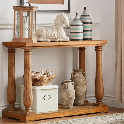 Edmaire Rustic Baluster TV Stand by iNSPIRE Q Artisan