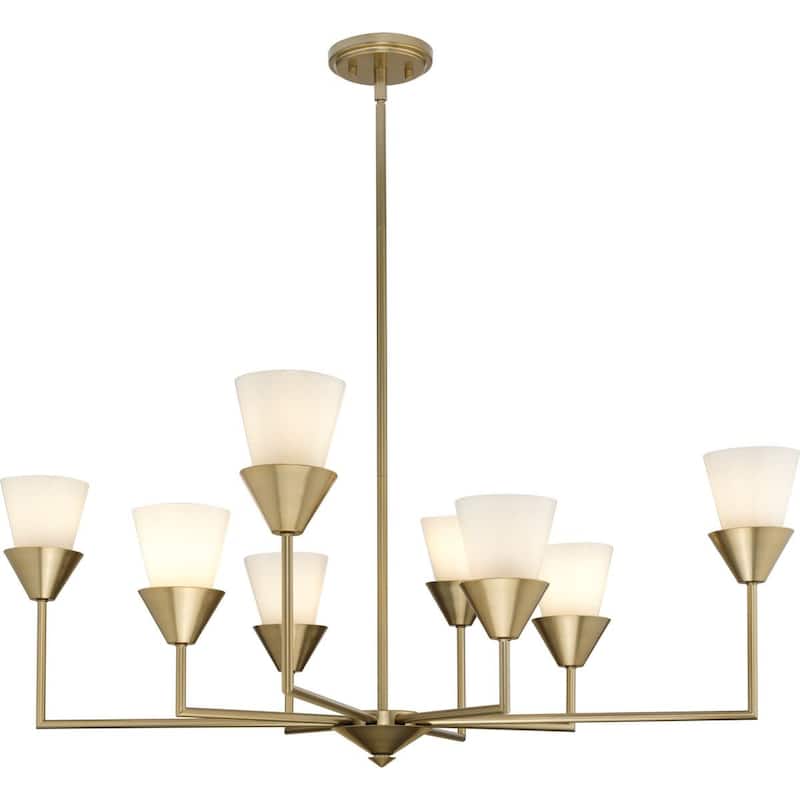 Progress Lighting P400373 Pinellas 8 Light 40" Wide Chandelier