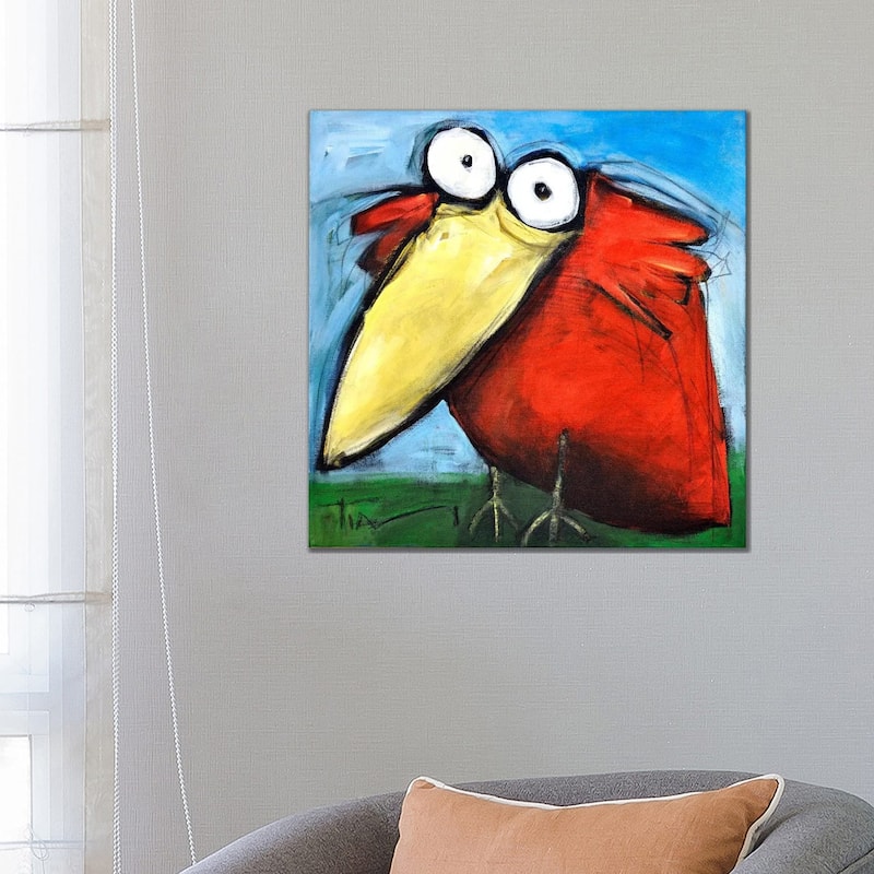 iCanvas "Wilbur" by Tim Nyberg Canvas Print - 26x26x1.5